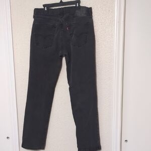 Levi's 514 Black Straight Jeans Classic Style